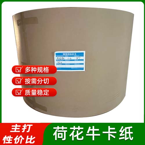 荷花单面牛卡纸